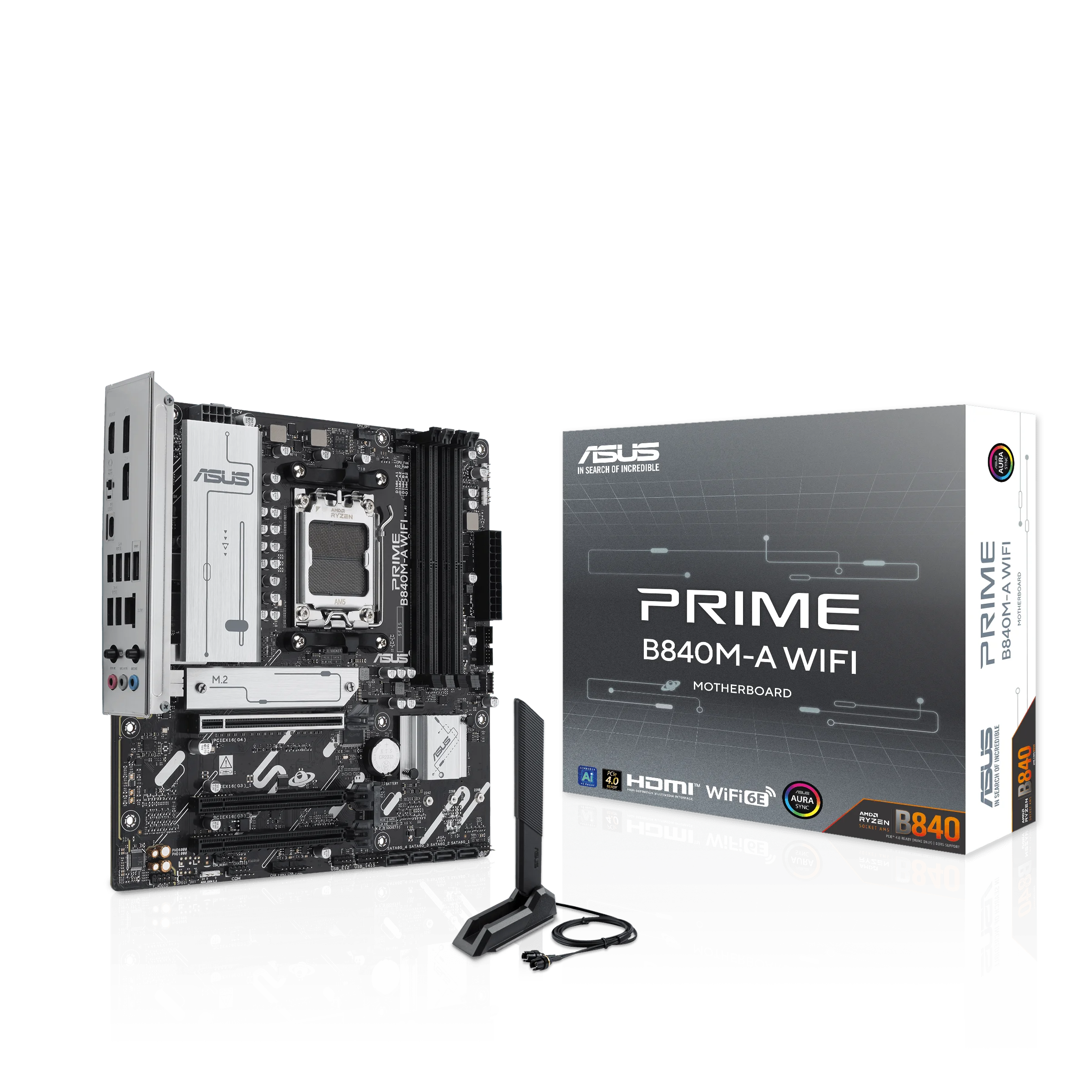 ASUS - PRIME B840M-A WIFI - Motherboard - Image 3