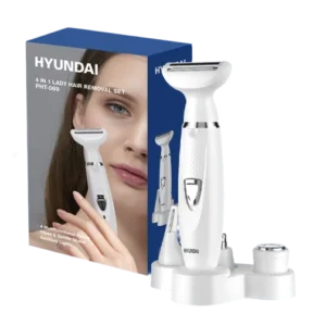 Set de depilación femenina Hyundai PHT-089 4en1