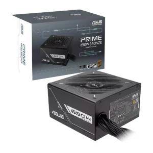 Fuente de Poder Asus PRIME-650W BLACK ATX12V 80Plus Bronze